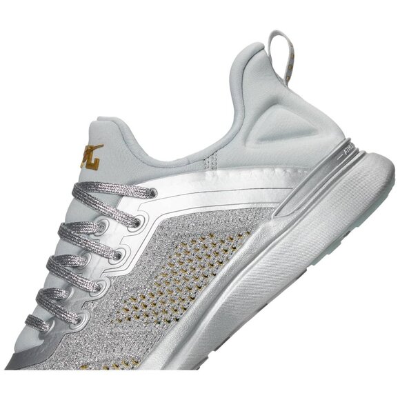 NEW APL - Sizes 7, 8, 9.5, 10 TechLoom Tracer Training Sneakers, Metallic Silver - Picture 7 of 8